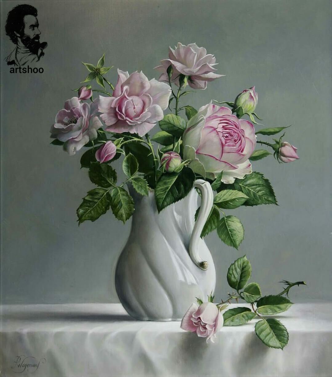 آموزش نقاشی رنگ روغن